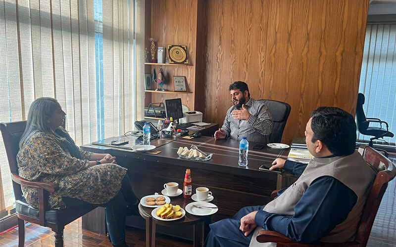 An inspiring Meet-up CEO of Forces Group of Colleges, and Ms. Tabinda Islam, CEO of Arfa Kareem Foundation