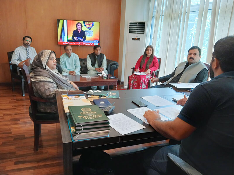 Monthly WorkProgress Meeting of Team Head Office